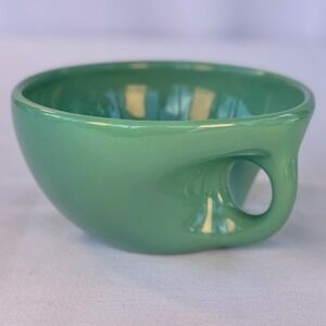 ⁠Elan McPherson Buddha Bowl Mug, Flavour Design Snowpea Sweet Pea Green Ceramic